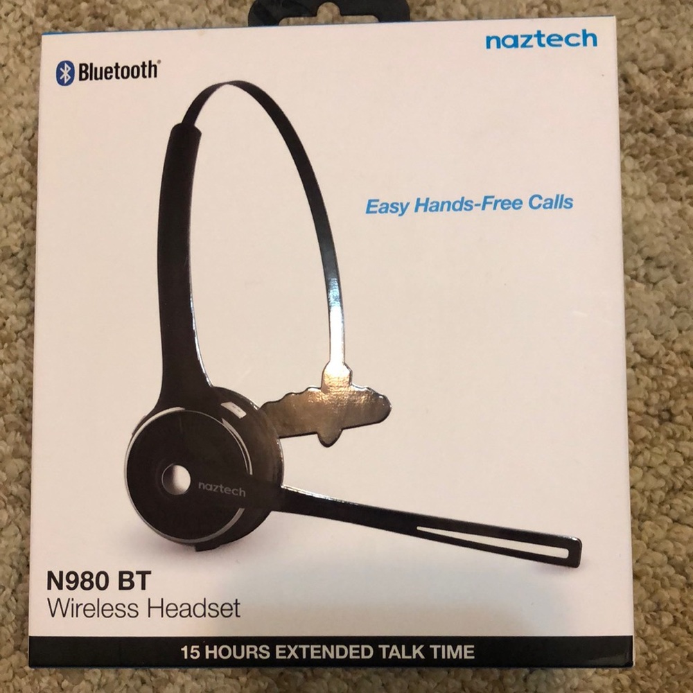 Naztech wireless headset